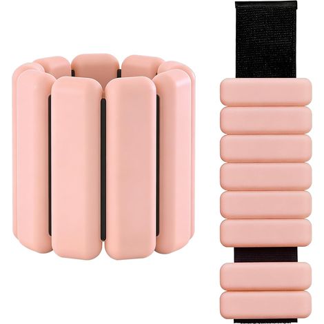 Lot de 2 Poids de Poignet et Cheville Réglables, Bracelets Lestés (1/5)