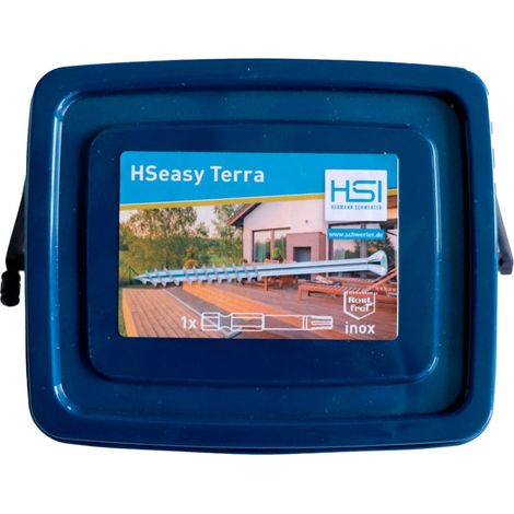 HSeasy Terra Terrassenschrauben TX25 Ø 5,0 x 50 mm - 200 Stk. Terrassenschraube (1/2)
