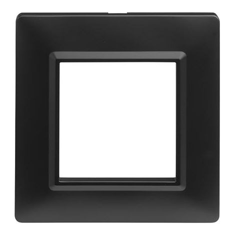 COPRINTERRUTTORE "DELIGHT" NERO 2 POSTI MAURER