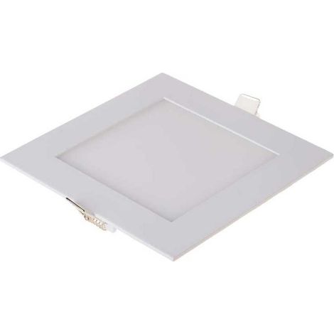 12W LED MINI PANNELLO MONTAGGIO AD INCASSO QUADRATO 6400K - Luce FREDDA (1/5)