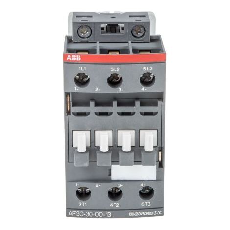 Contacteur ABB série AF, 3 pôles , 3NO, 21 A, 230 V c.c., 15 kW ( Prix pour 1 )