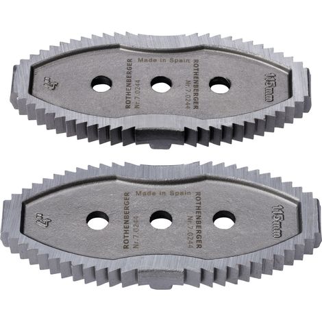 ROTHENBERGER Mâchoires pour clé à chaîne HEAVY DUTY, 2.1/2" - 70572