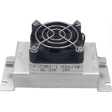 Module amplificateur de puissance large bande 4 W (25 MHz - 1,2 GHz), module amplificateur RF 50 ohms avec connecteur SMA femelle unique (WHBYV) (1/4)