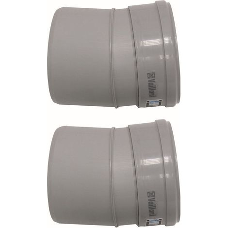 Bogen 15 Grad (2 Stück)