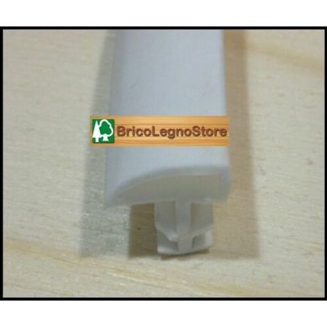 Guarnizione per infissi esterni l40 a124 a rotolo 24 metri bianca o marrone dimensione disponibile: bianca