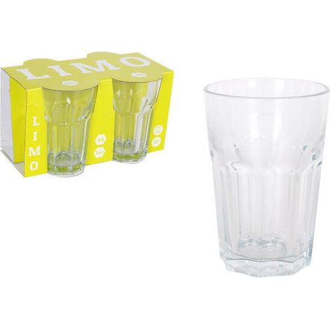 36 cls vaso mojito limo similar vaso casablanca - caja 4 unidades