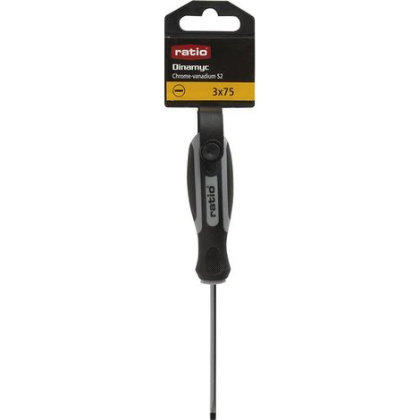 Tournevis Ratio embout droit électricien série Dinamyc Pro - talla 0,5 x 3 x 75 mm. (1/2)