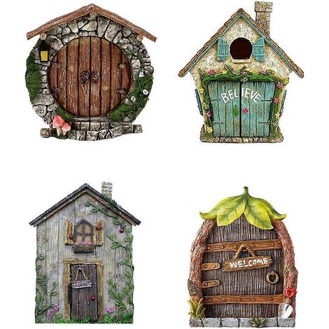 Miniatur-Tür-Statue, geeignet für Garten und Hof