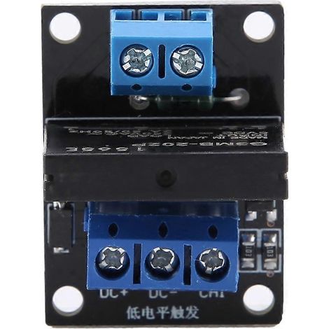 1-Kanal-Halbleiterrelaismodul mit Sicherung, Niedrigpegelauslösung 2A (5V)