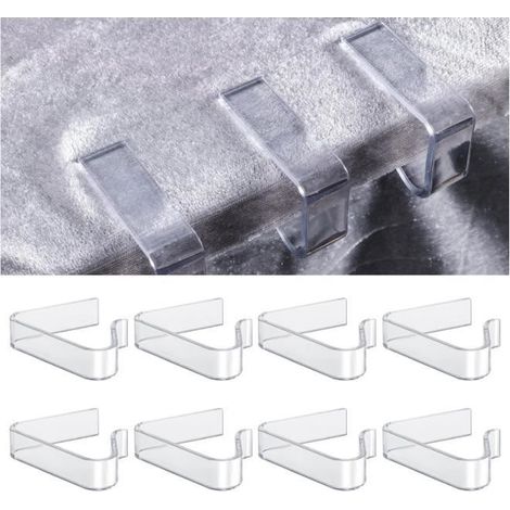 Pince à Nappe - Non spécifié - 8pcs - Plastique - Couverture - Épaisseur 1,7-3,5cm (1/4)
