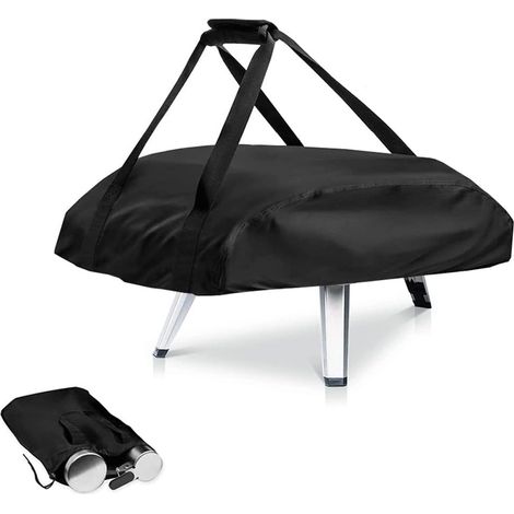 Funda impermeable para horno de pizza, resistente a la intemperie y al polvo, tela Oxford 420D, 24,8 x 16,1 x 6,3 pulgadas (1/5)