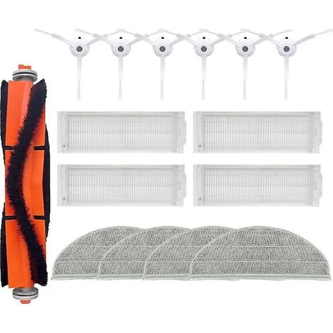 Accessoires pour robot de nettoyage, balayage, vadrouille, brosse latérale principale, filtre Hepa, chiffon de vadrouille, pa (1/3)
