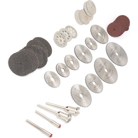 65-teiliges Trennscheiben-Set für Kreissägeblätter zum Schneiden von Glas, Fliesen, Legierungen und Metallen (1/5)