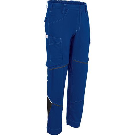 Kübler Hose ICONIQ cotton 2340 kbl.blau/schwarz Gr. 56 (1/2)