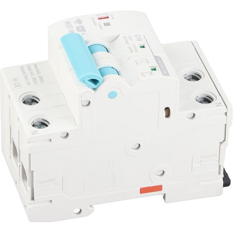 Disjoncteur WiFi Intelligent 2P montage sur Rail Din AC 230V pour usine domestique TOWSM1-100