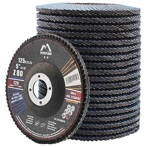 Grit 80 Flap Disc 125 mm Metal T29 (1/5)