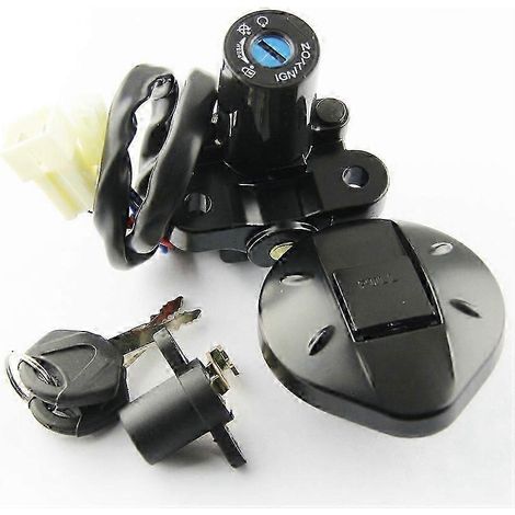 Kit comprenant bouchon de réservoir, selle, contacteur d'allumage et clé pour moto Yamaha XT660, XT660R, XT660X (2004-2011/2014) - Accessoires (1/5)