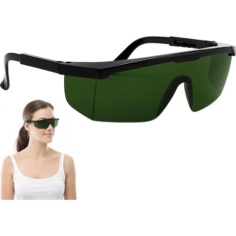 Lunettes de protection laser pour épilation IPL Protection oculaire lors des traitements au laser Filtre à large spectre 200-3000nm (1/5)