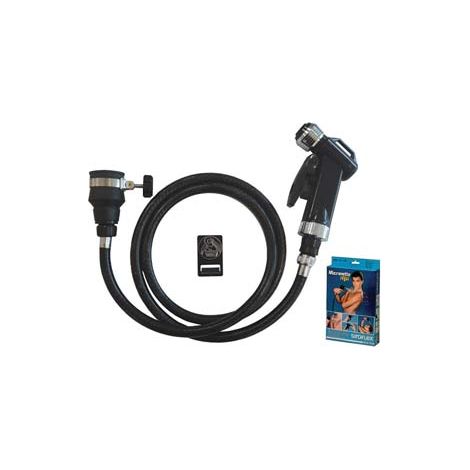 DOCCIA LAVATESTA PER LAVABO MICRONETTE REGAL NERO 2010/S SIROFLEX