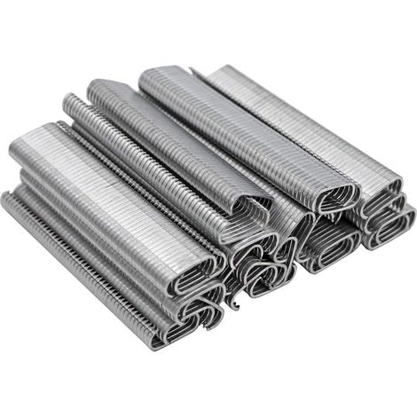 2500 pcs C-Type Pince à Ongles Anneau de Porc Outil d'Installation Automatique pour Clôture Poulet Lapin Cage d'Animal Compagnie Sac d'Étanchéité Coussin Voiture Outils Réparation -