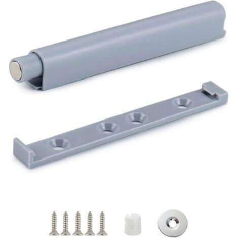 10PCS Poussoir Porte Placard, Loquets Magnétique pour Meuble de Cuisine, Placards, Tiroirs (1/5)