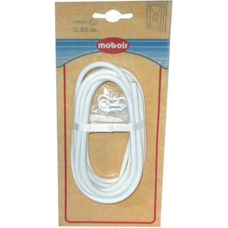 MOBOIS - Tringle res.gaine blc+pito 2.5m 452508