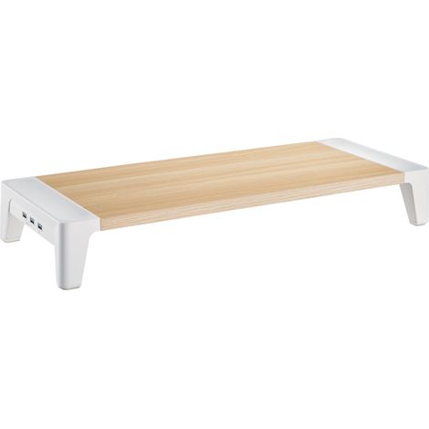 Soporte para monitor Podest Inline madera clara 554 mm de ancho