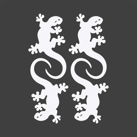 Adesivo Rifrangente Geco (Bianco) (1/5)