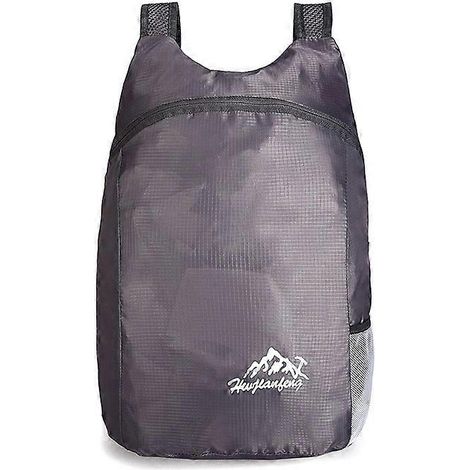 Sac à dos de voyage imperméable de 20 L, pliable, pour hommes et femmes, léger et idéal pour la randonnée et la course à pied.