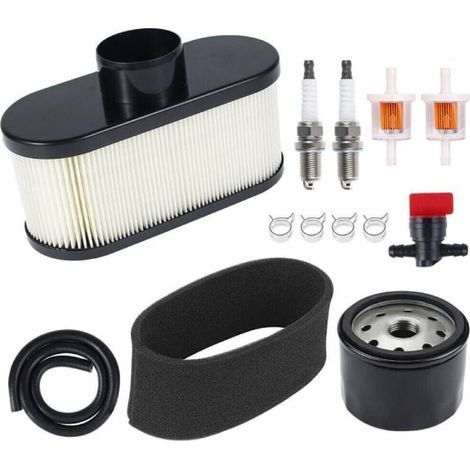 Kit de filtre à air et huile pour tondeuse Kawasaki FR651V FR691V FR730V – Papier filtrant haute qualité – Installation facile – Prolonge la durée de vie du moteur (1/5)