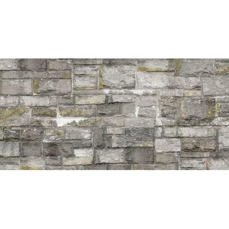 Küchenrückwand WandArt easy 120 x 58,5 cm, 3 mm, old castle wall Spritzschutz (1/3)