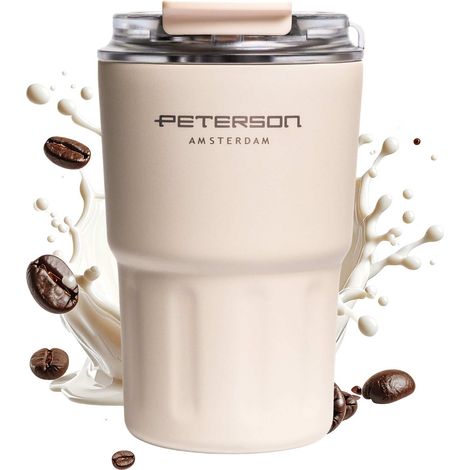 Taza térmica beige PTN KT-01-360-5226 (1/5)