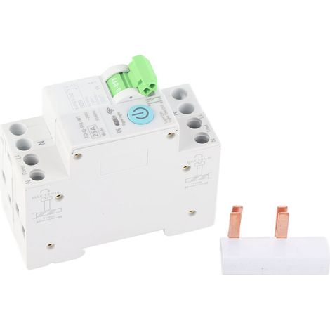 Disjoncteur intelligent 1P+N 25A 6KA avec temporisation de coupure, télécommande et commande Wi-Fi (1/5)