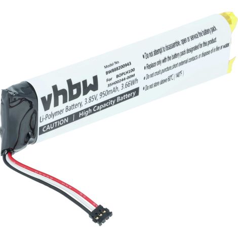 vhbw Akku kompatibel mit HTC Vive VR SS, Controller VR, Controller, Handle Controller VR VR-Gerät (950 mAh, 3,85 V, Li-Polymer) (1/4)