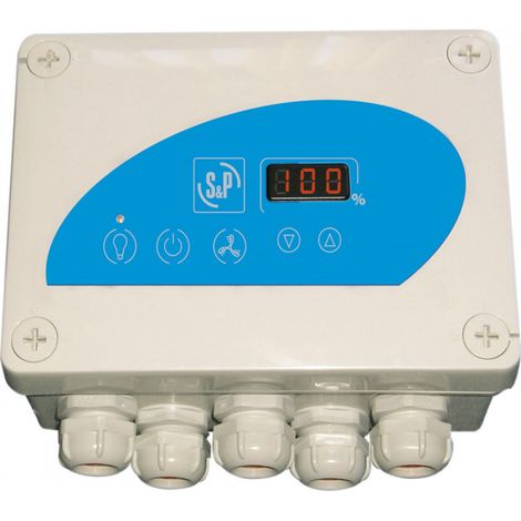 Variateur électronique de tension monophasé 5 A S&P (UNELVENT) 700015
