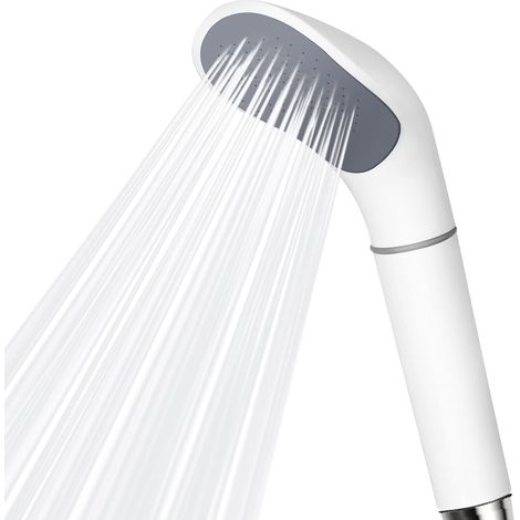 Pommeau De Douche, Douchette Haute Pression, Anti Calcaire Anti Calcaire, A Economie D'Eau Amovible Et Lavable, RéSistant A La Chaleur, Sans Fuites, 6" Douche A Main - TêTe Simple (1/5)
