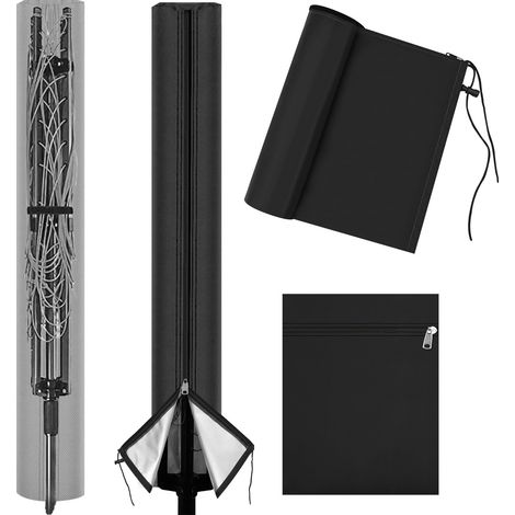 Housse Séchoir Parapluie Imperméable, 420D Oxford Coupe-Vent, Housse Étendoir Parapluie à Linge, Brabantia à Linge avec Fermeture Éclair (1/5)