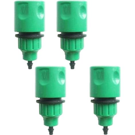 Garden Hose Adapter, Disposable Irrigation Connector, 4 Pack (1/5)