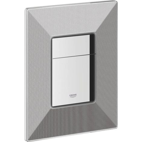 GROHE plaque de commande WC Skate Cosmopolitan avec art optique (1/4)