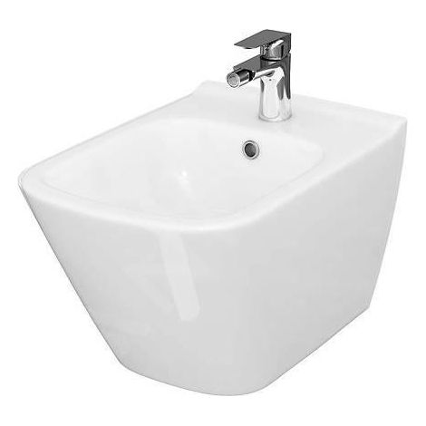 Cersanit City - Bidet suspendu, trou pour robinet, blanc K35-045 (1/3)