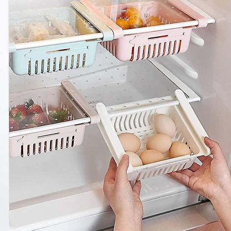 boite Rangement Frigo Rfrigrateur Escamotable Avec Tiroir Organisateur Bote De Rangement Pour Rfrigrateur Garder Le Rfrigrateur (4 Pack) (1/5)