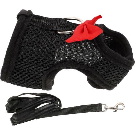 ensemble harnais respirant pour lapin, laisse pour lapin, accessoires de promenade pour lapin (1/4)