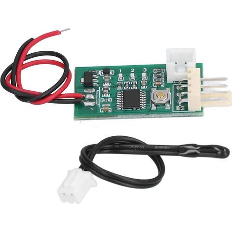 Lüftertemperaturregler, präzise Steuerung, manuell, automatisch, PWM-Drehzahlregelung, 12 V DC (1/5)