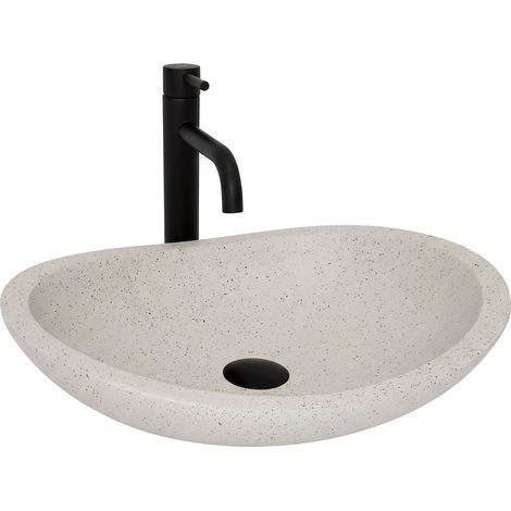 Vasque À Poser Rea Leona Beige
