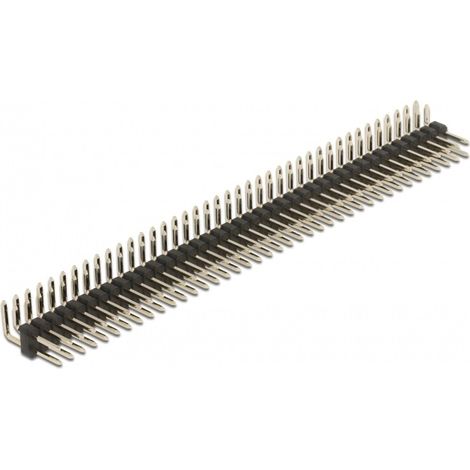 DELOCK 66703 ACCESSOIRE POUR CARTE DE CIRCUIT IMPRIMÉ (PCB) EMBASE À BROCHES NOIR, MÉTALLIQUE 5 PIÈCE(S) (1/2)