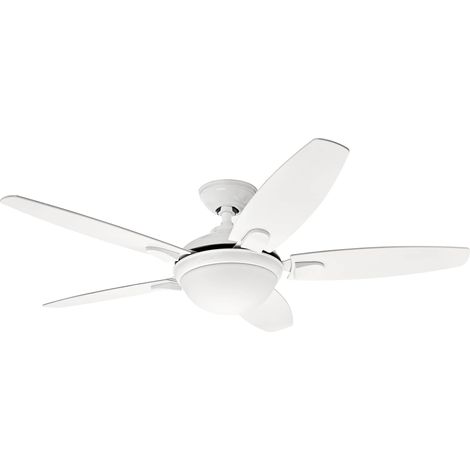 Ceiling Fan Contempo White with Lights & Remote