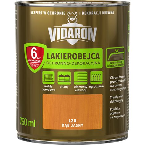 Vidaron Beize für helle Eiche L20 750 ml
