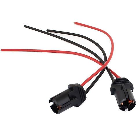 2 douilles T10 W5W 168 194 pour ampoule de voiture, douille pour feu de position, connecteur pour feu de stationnement (1/2)