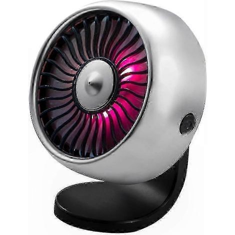 Mini-USB-Autoventilator für Lüftungsschlitze, einstellbar und erfrischend, für den Einsatz im Auto (1/5)