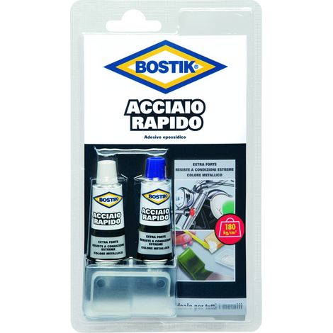 BOSTIK ACCIAIO RAPIDO 30 GRAMMI  PZ 12,0